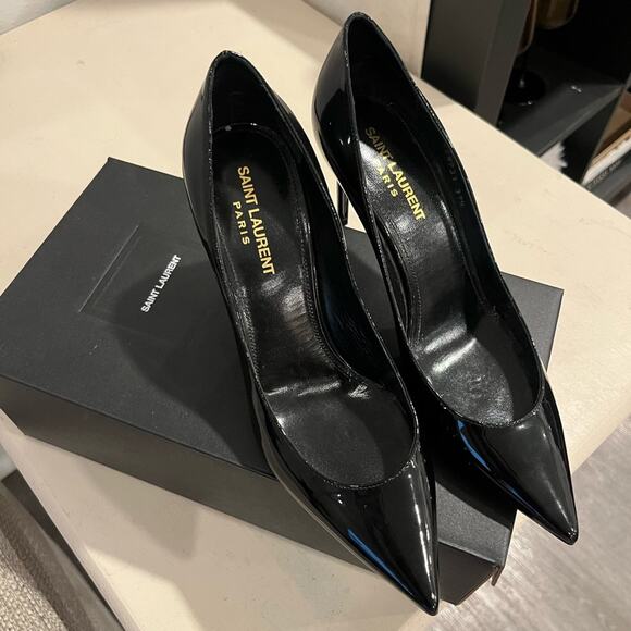 Never worn Saint Laurent pointed toe pumps - 37.5 - Picture 10 of 10